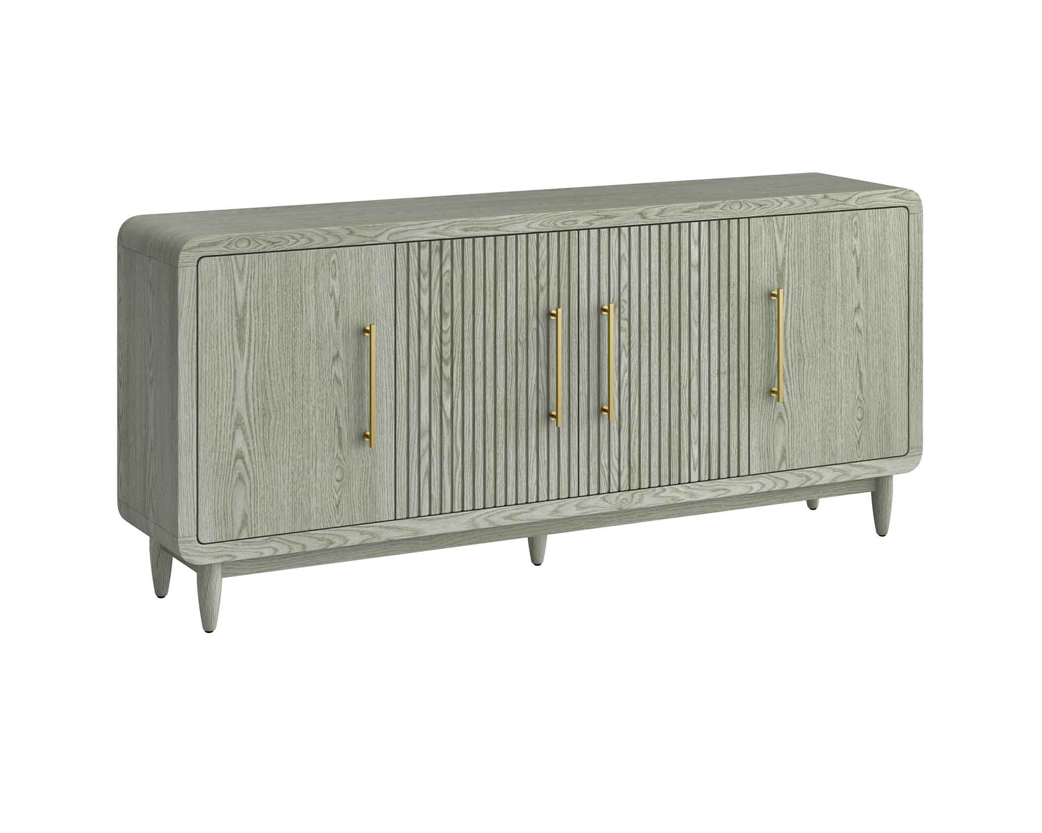 Camden Pistachio 4 Door TV Stand IMCN370P - Image 3