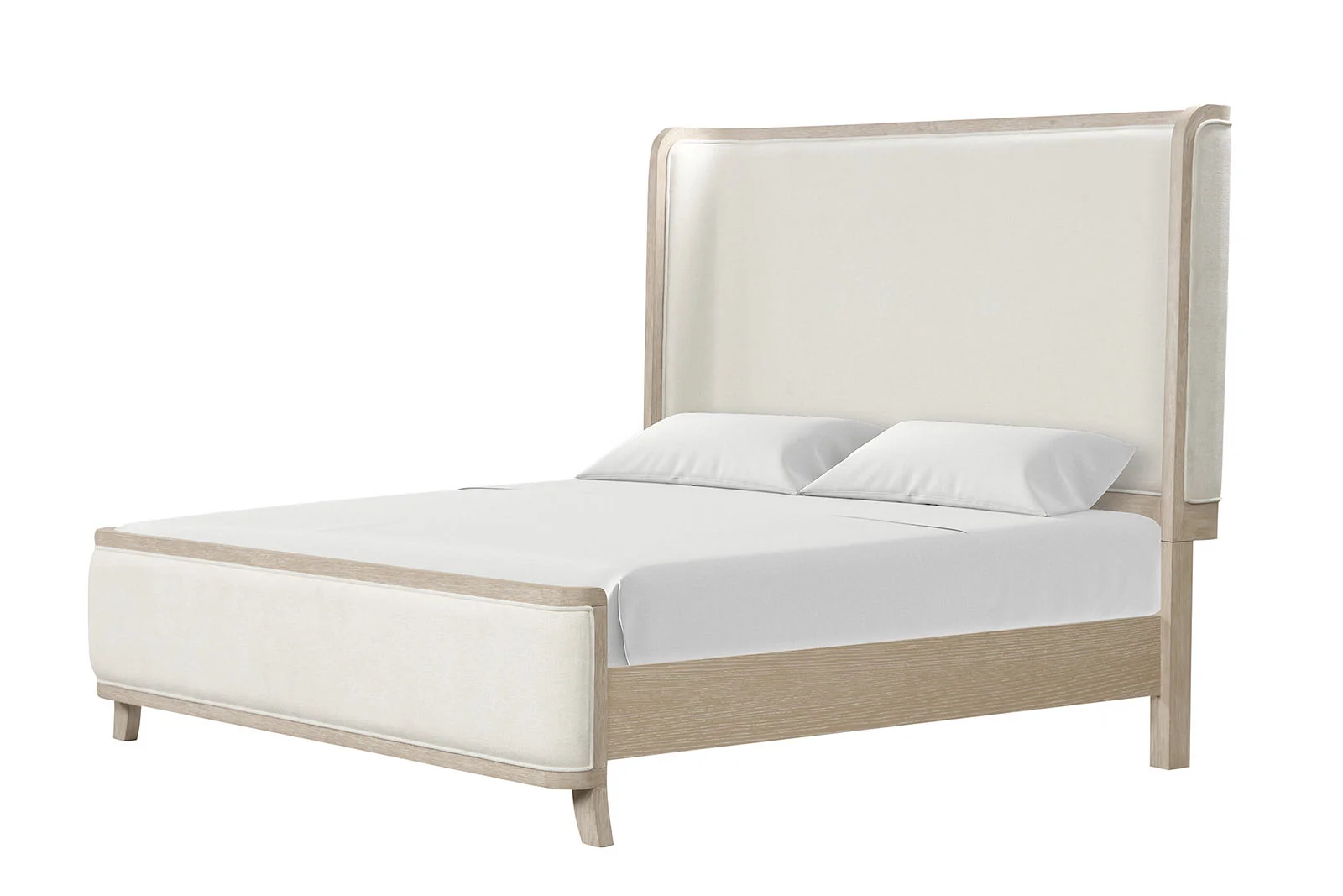 Candra 4 Pc Natural Oak Bedroom Collection - Image 5