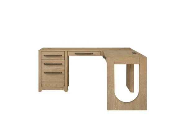 Canyon Drive L Shaped Pedestal Desk IMCD684 - Image 6