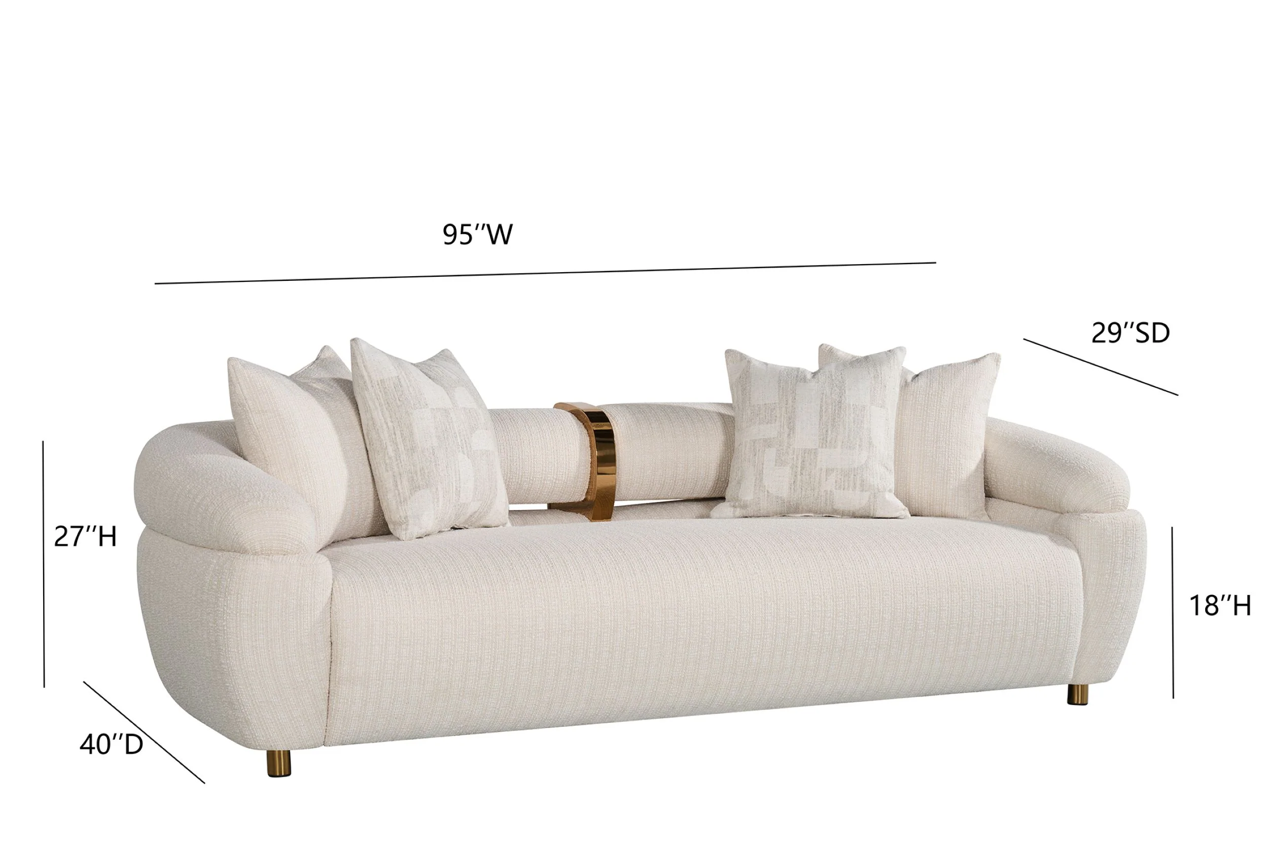 Capri Contemporary 2 Pc Sofa Collection - Image 9