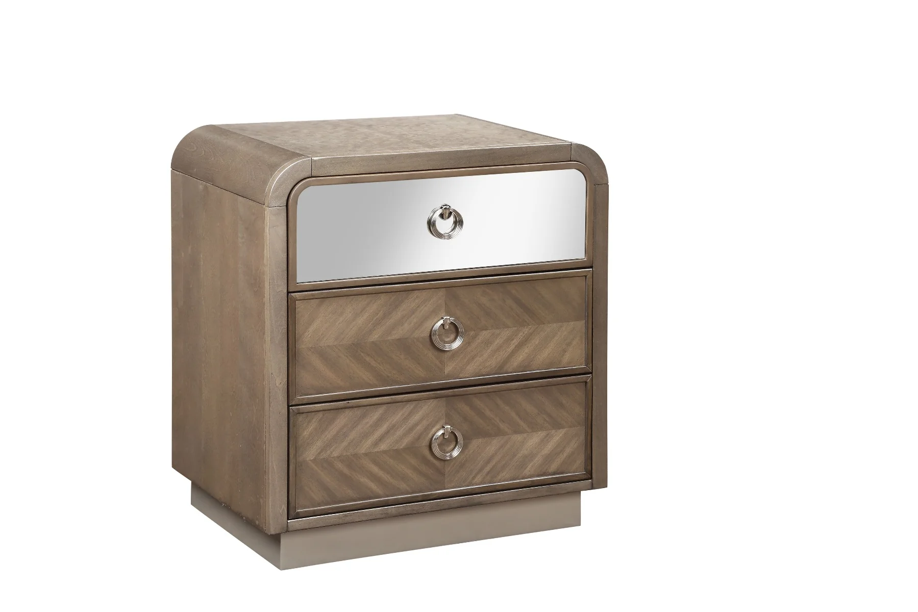 Cascade 3 Drawer Nightstand - Image 2