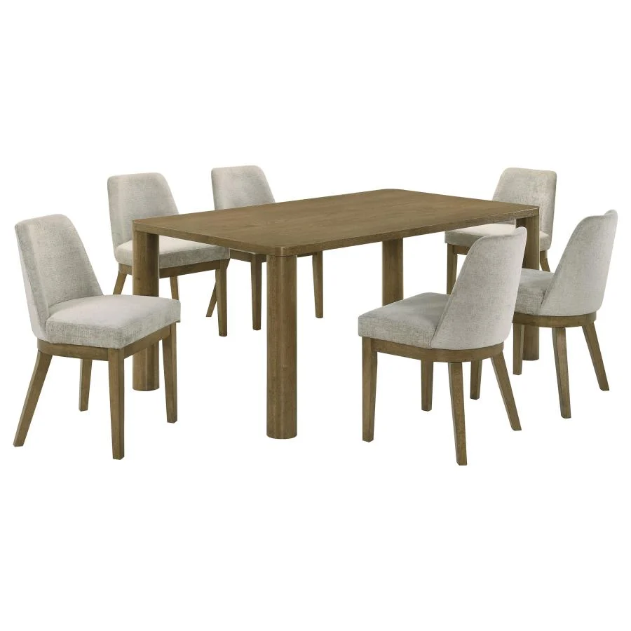 Castlewood 109351-S7 Wood 7 Pc Dining Set - Image 2