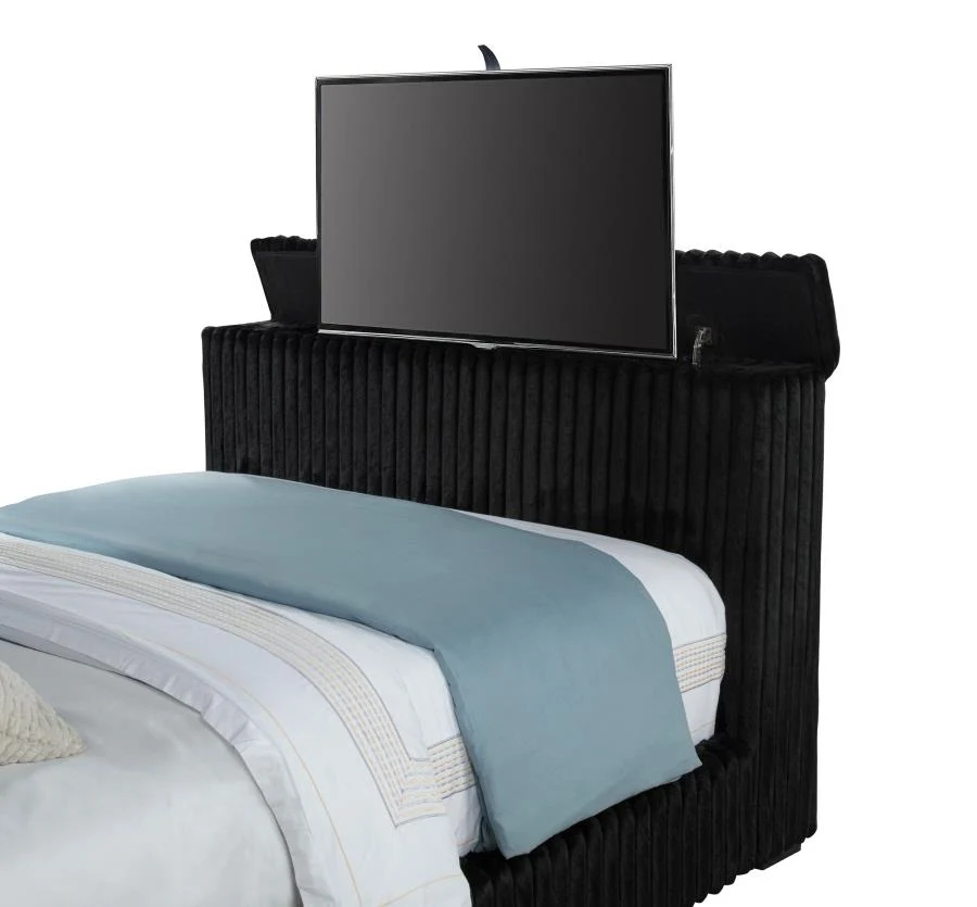 Centergrove Upholstered California King TV Bed - Image 11