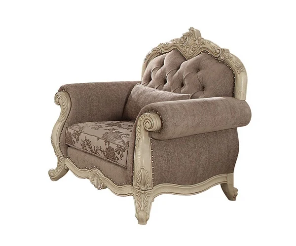 Regenardus Gray Fabric Chair 56022