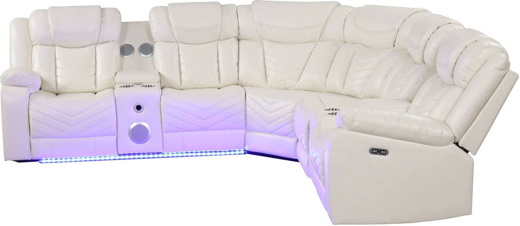 Challenger Power Motion Sectional - 3 Colors - Image 2