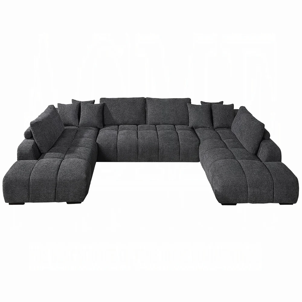 Chosen Sectional Sofa LV02840 w/6 Pillows - Image 2