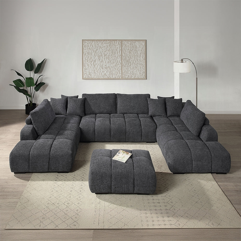 Chosen Sectional Sofa LV02840 w/6 Pillows - Image 5