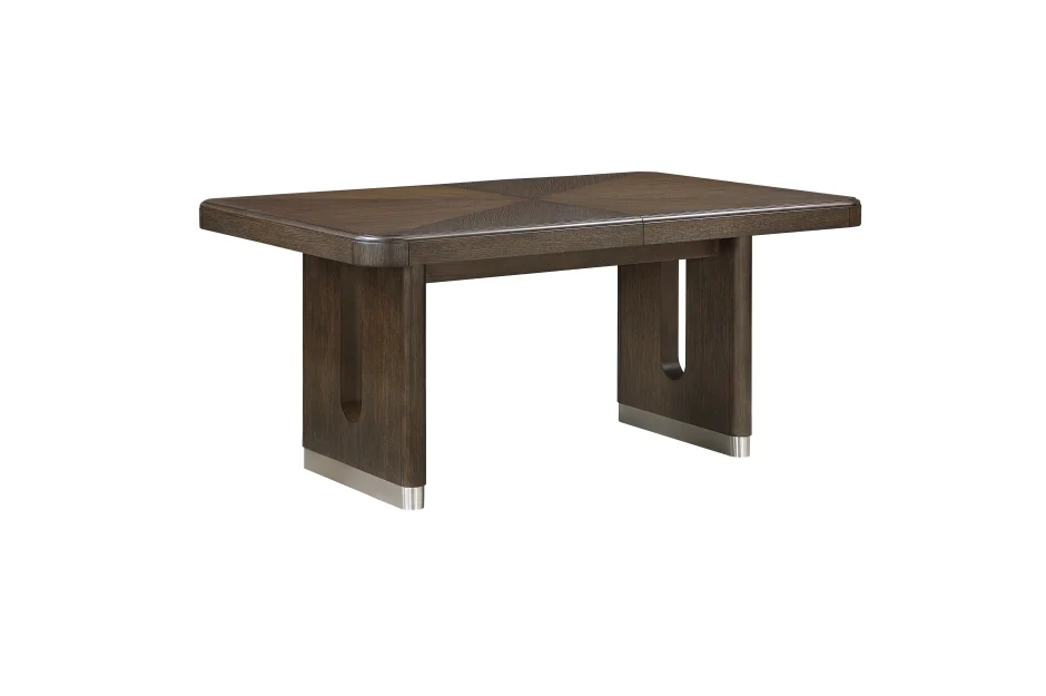 Clara 7 Pc Expandable Brown Dining Collection - Image 4