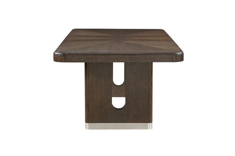Clara 7 Pc Expandable Brown Dining Collection - Image 7