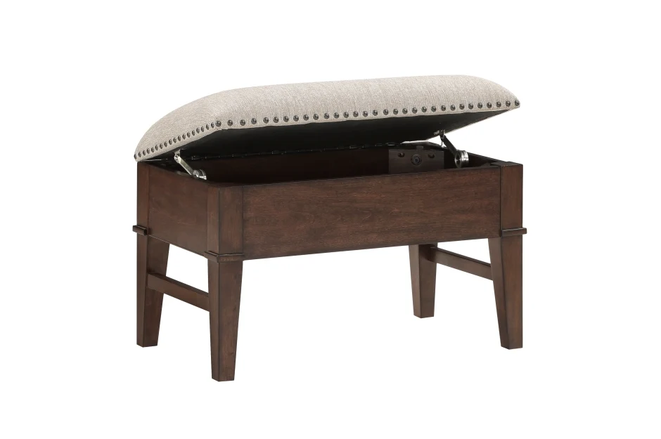 Claremore Cocktail Table with Two Ottomans - Image 9