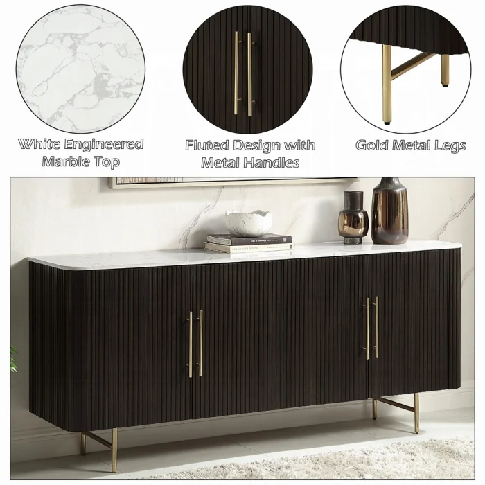 Clayten Espresso Server Marble Top - Image 6