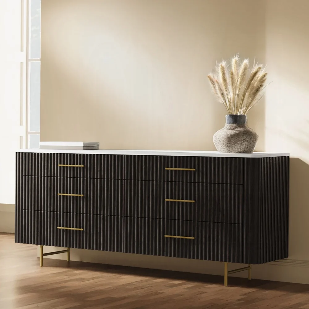 Clayten Marble Top Dresser BD04095