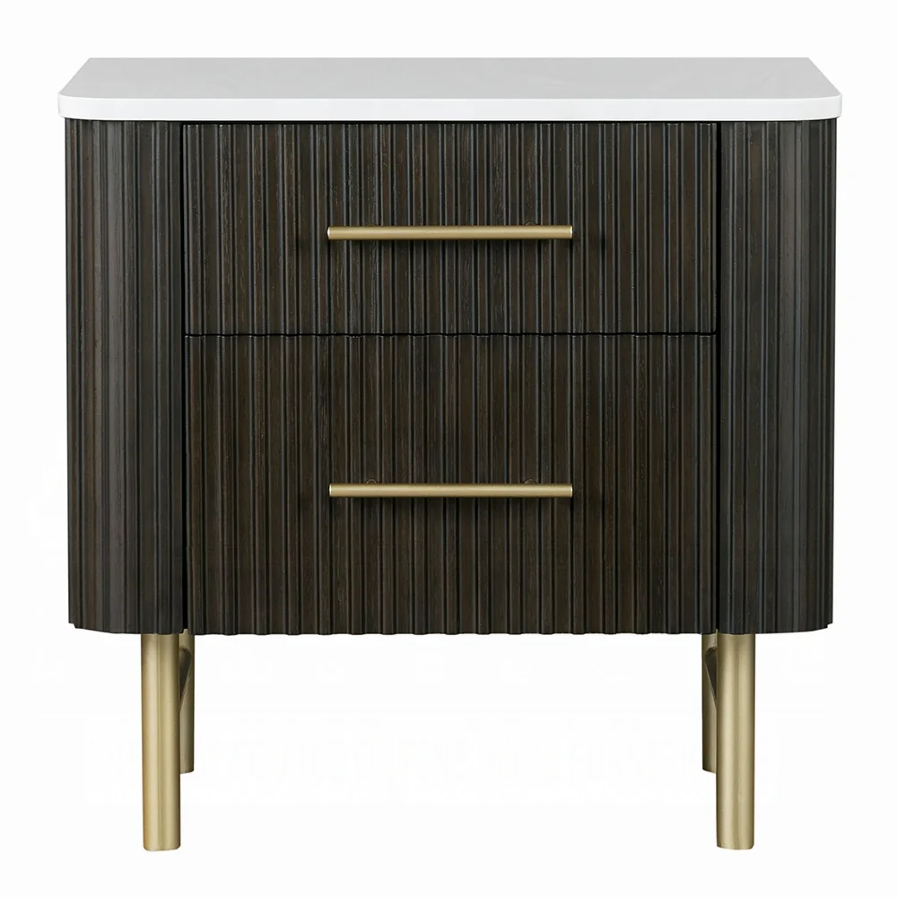 Clayten Marble Top Nightstand BD04093 - Image 3