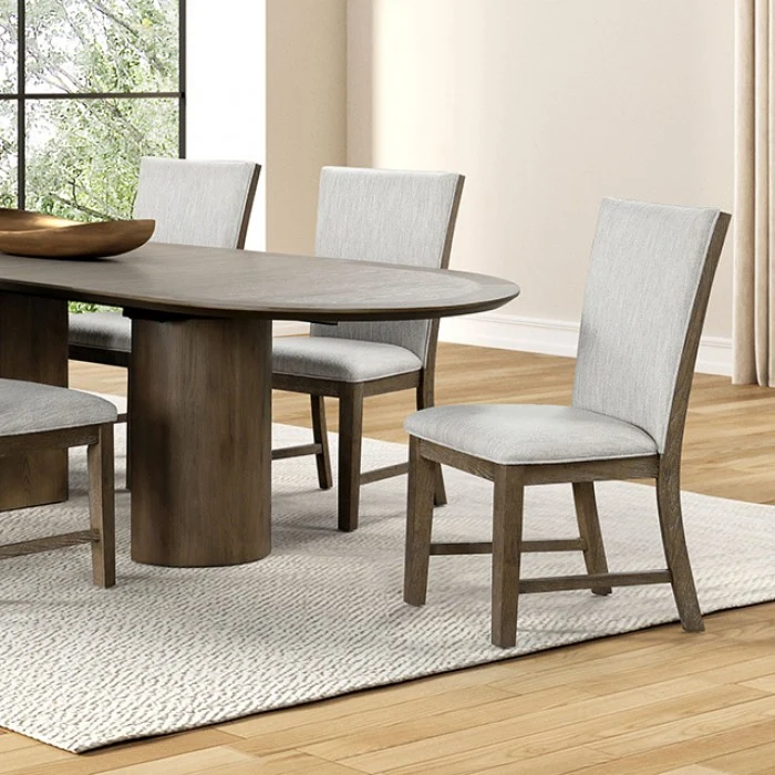 Clements 7 Pc Modern Farmhouse Dining Set - Image 2