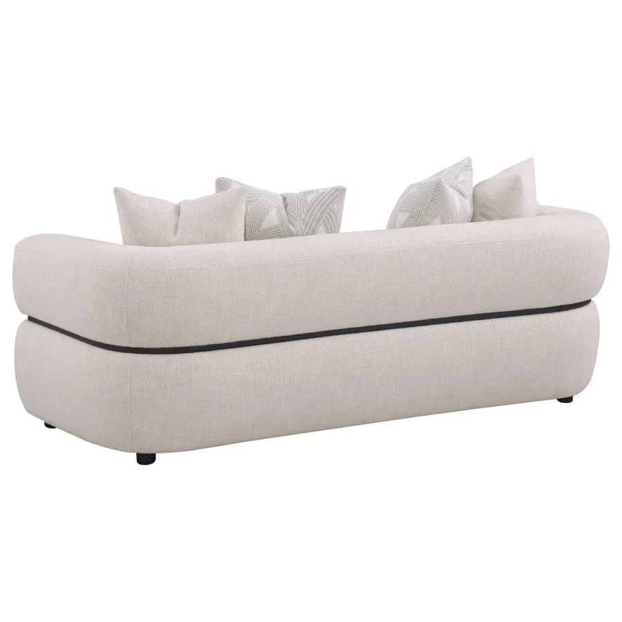 Coaster Jeanette Beige 2 Pc Sofa Collection - Image 4