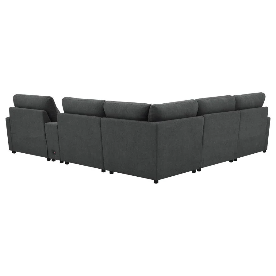 Collins Modular 6 Pc Power Sectional - Image 11