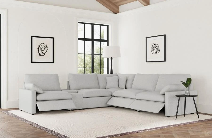 Collins Modular 6 Pc Power Sectional - Image 4