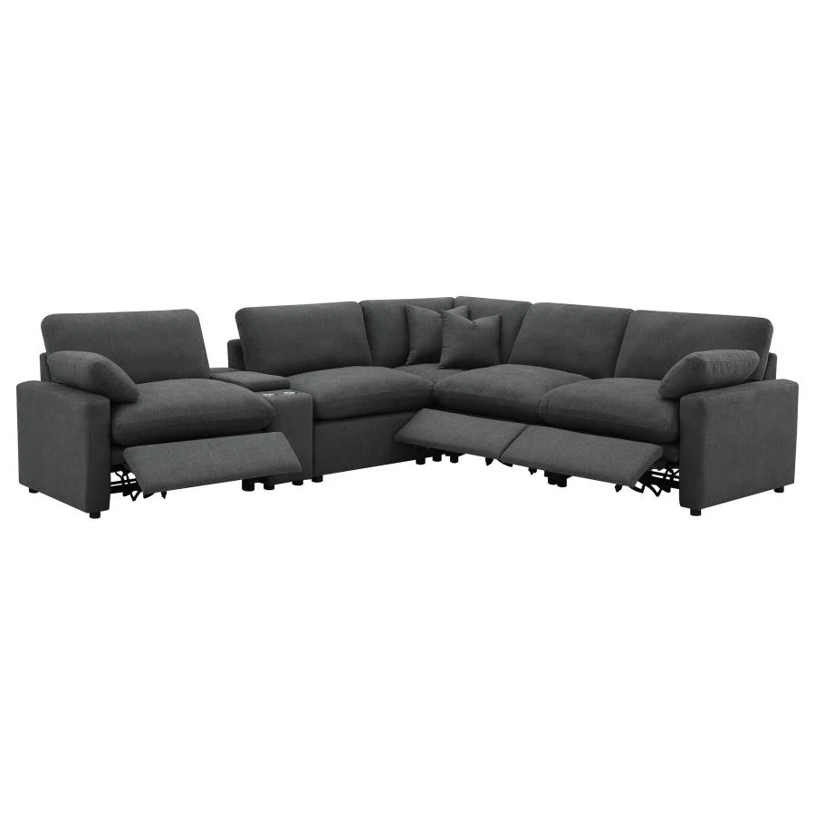 Collins Modular 6 Pc Power Sectional - Image 7