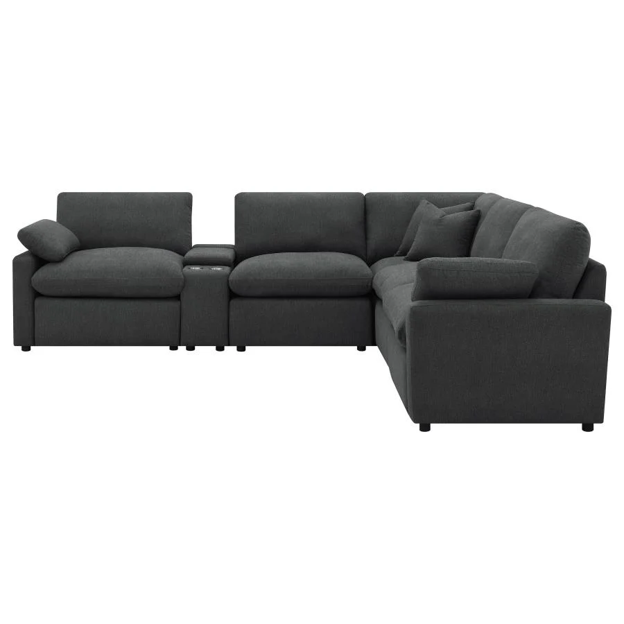 Collins Modular 6 Pc Power Sectional - Image 9