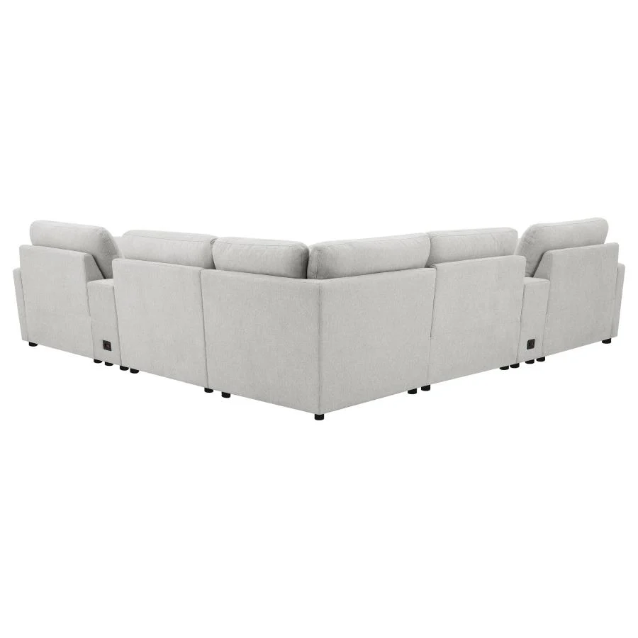 Collins Modular 7 Pc Power Sectional - Image 11