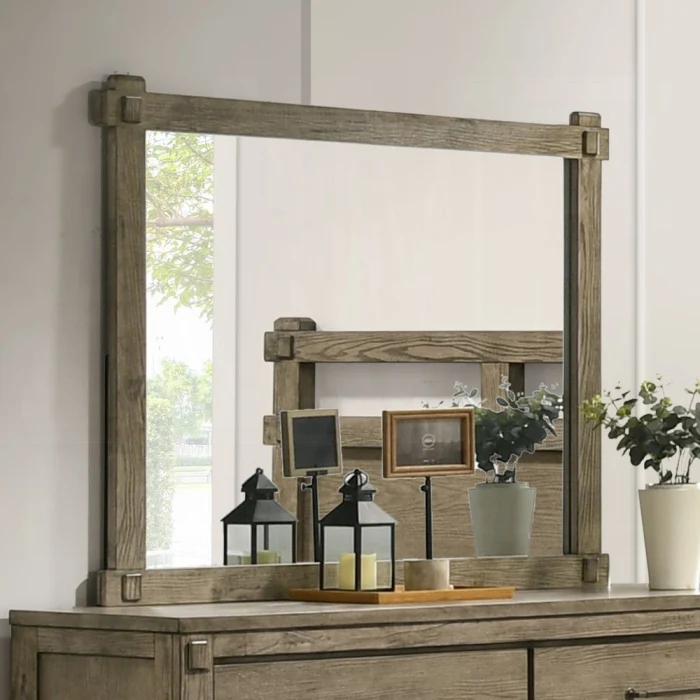 Colton Antique Oak 4 Pc Bedroom Set - Image 15