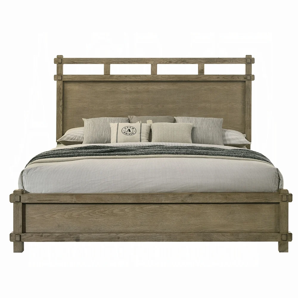 Colton Antique Oak 4 Pc Bedroom Set - Image 2