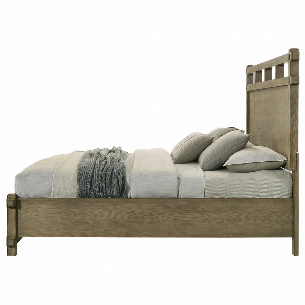 Colton Antique Oak 4 Pc Bedroom Set - Image 4