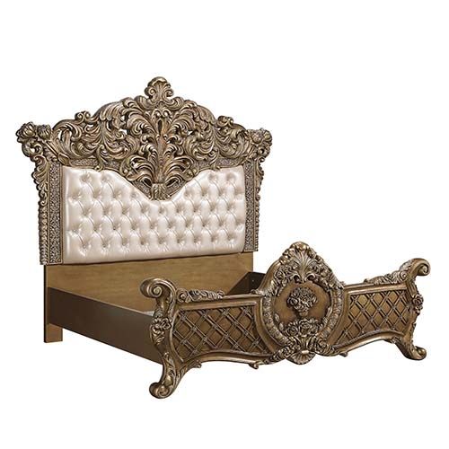 Constantine 5 Pc Grand Baroque Bedroom Collection - Image 2