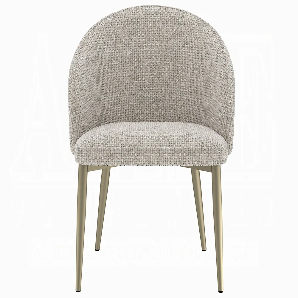 Cora Champagne Side Chair DN04296 - Set of 2 - Image 3