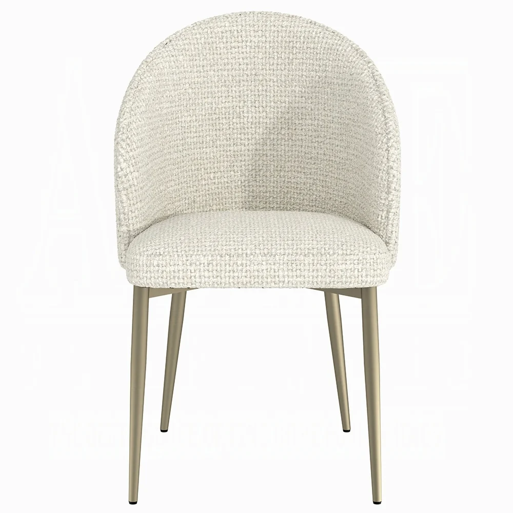 Cora White Side Chair DN04297 - Set of 2 - Image 3