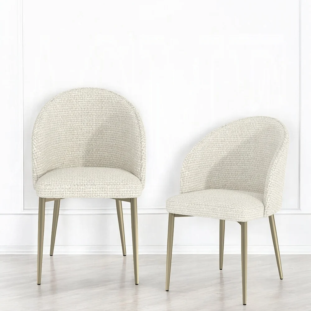 Cora White Side Chair DN04297 - Set of 2 - Image 6