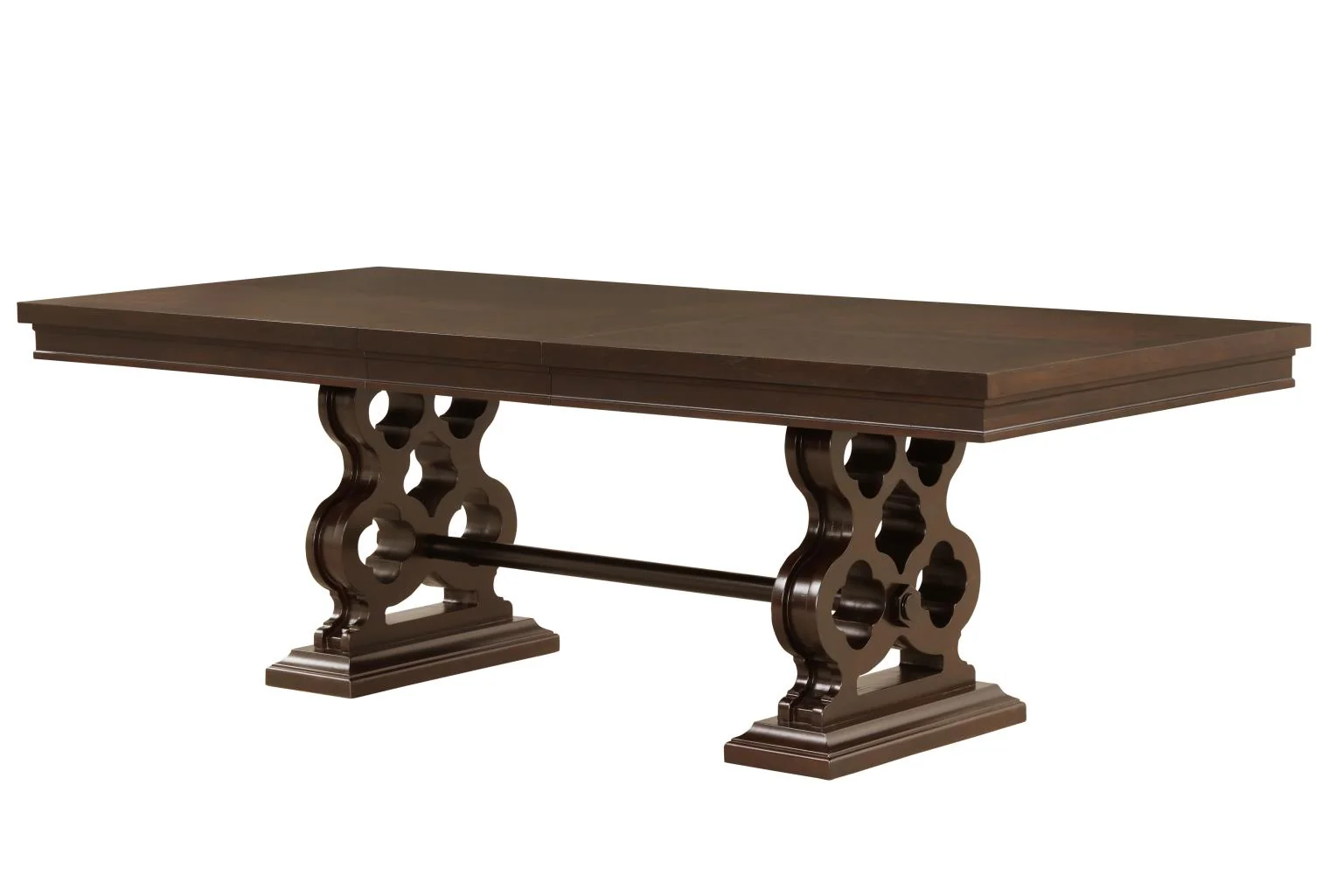 Cosmos Furniture Rita 7 Pc Dining Set Cherry - Image 2