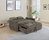 Cotswold 508308 Sleeper Sofa Bed - Brown - Image 3