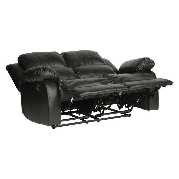 Cranley 9700BLK Faux Leather Sofa Set by Homelegance - Image 9