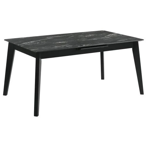 Crestmont Faux Marble Top & Self-Storing Leaf - Image 3