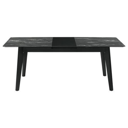 Crestmont Faux Marble Top & Self-Storing Leaf - Image 4