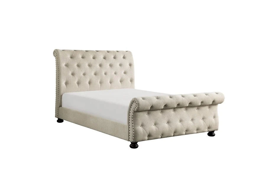 Crofton Classic Sleigh Bed by Homelegance - Image 4