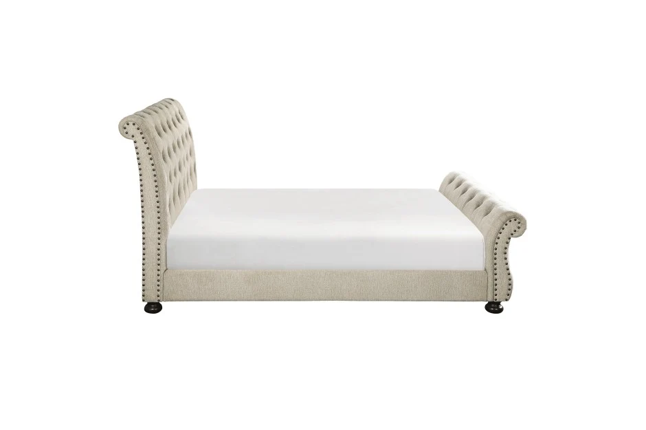 Crofton Classic Sleigh Bed by Homelegance - Image 5