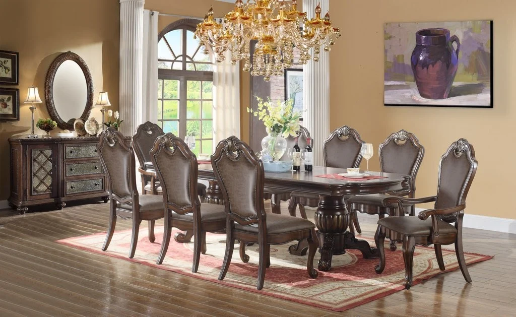 McFerran D3500 Dining Set - Extension Leaf