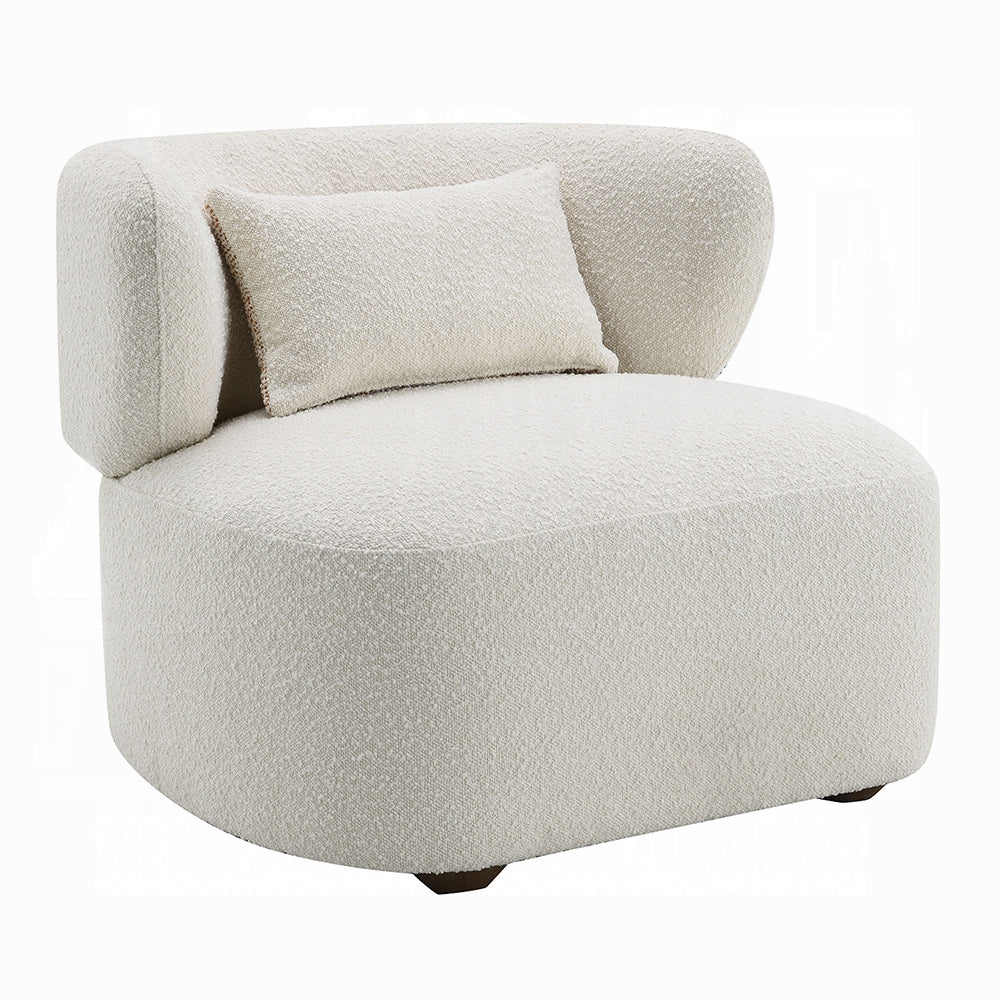 Darius Beige Boucle Accent Chair AC02589 - Image 3
