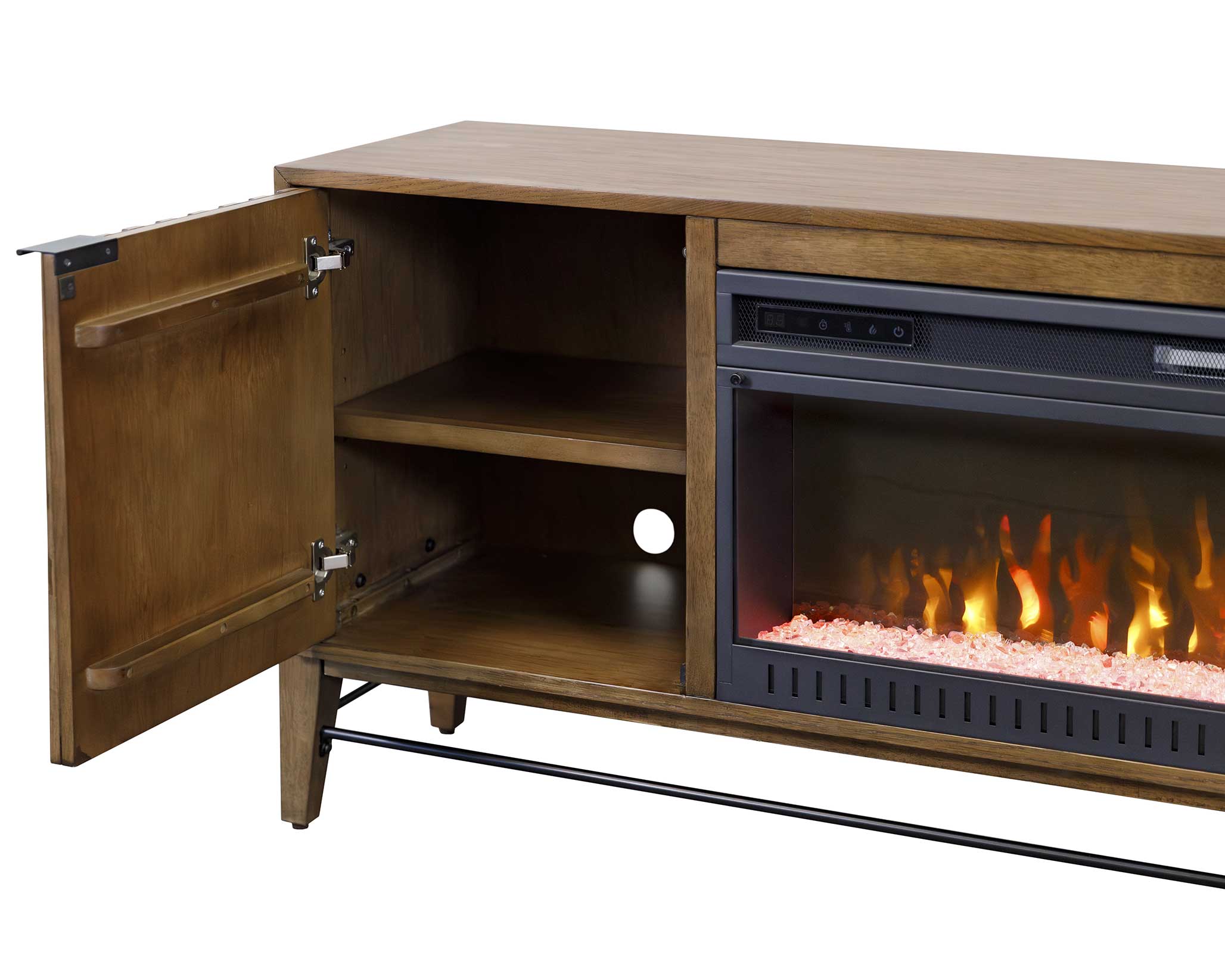 Delray 82" Fireplace TV Stand IMDY380FP - Image 6