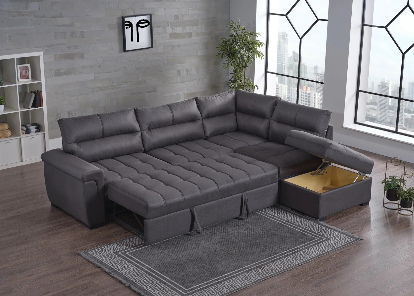 Demka Home Cansas Prime Sectional Sleeper - Image 2