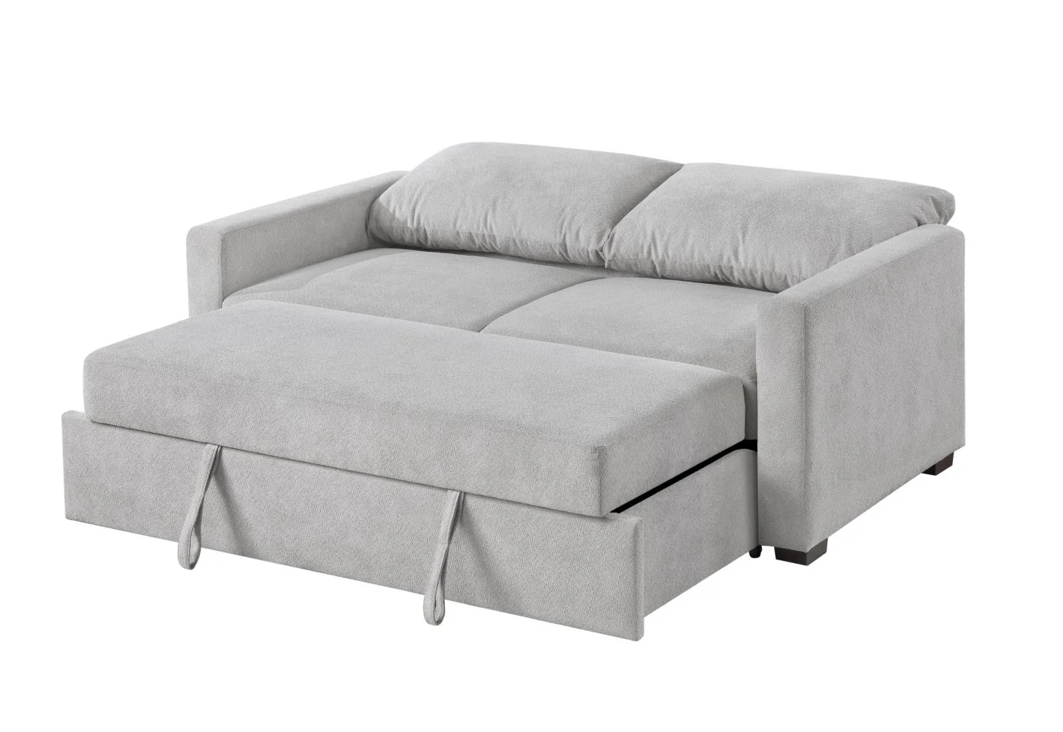 Dena 9806 Light Gray Sofa Sleeper - Image 4