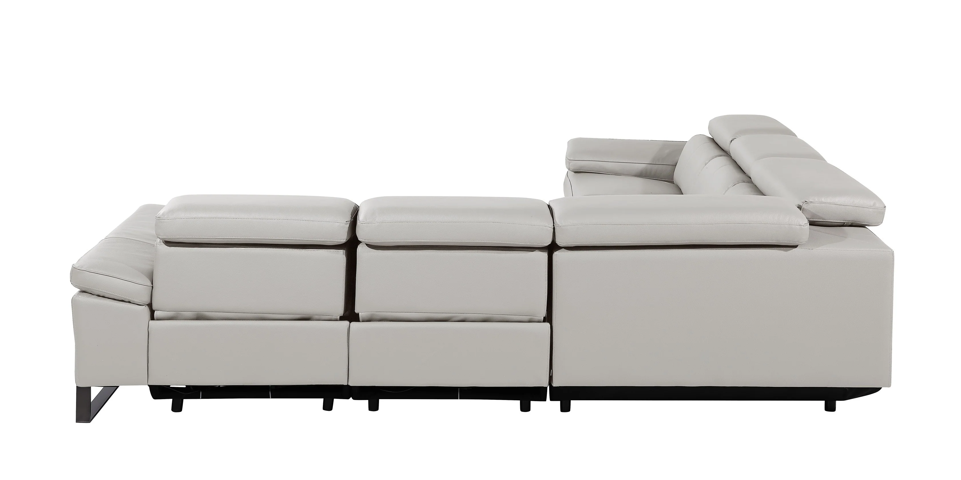 Divanitalia 1246 Power 5 Pc Sectional - Image 6