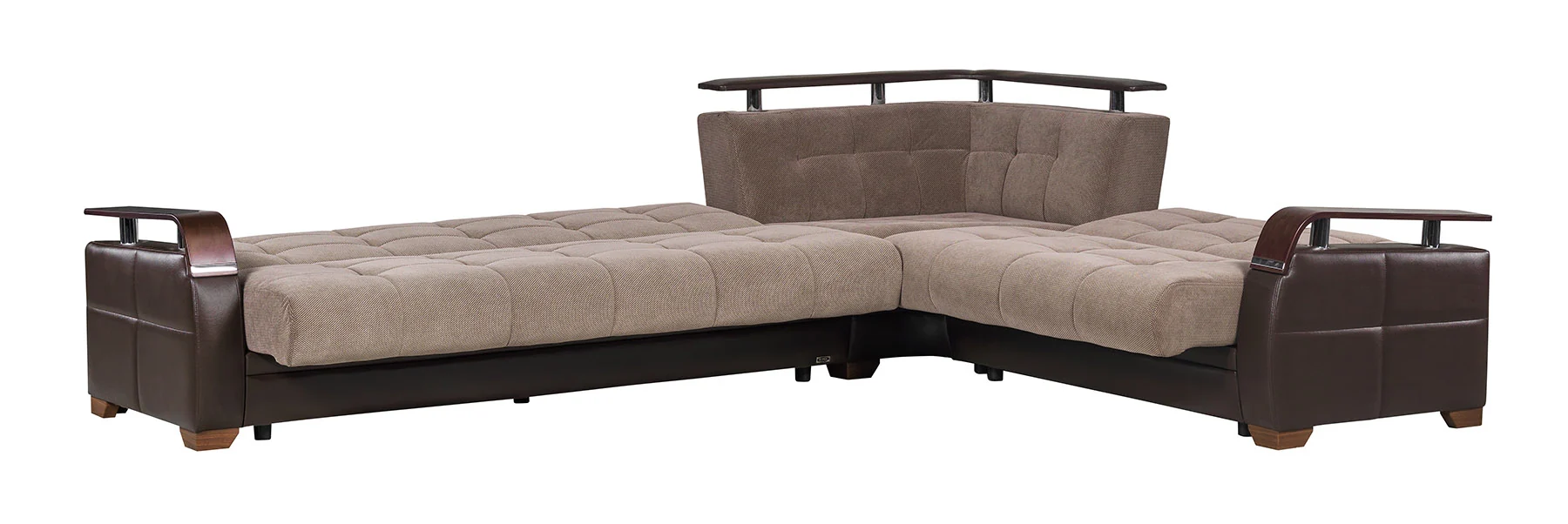 Dogal Contemporary Convertible Sectional - Made in Italy - Image 5