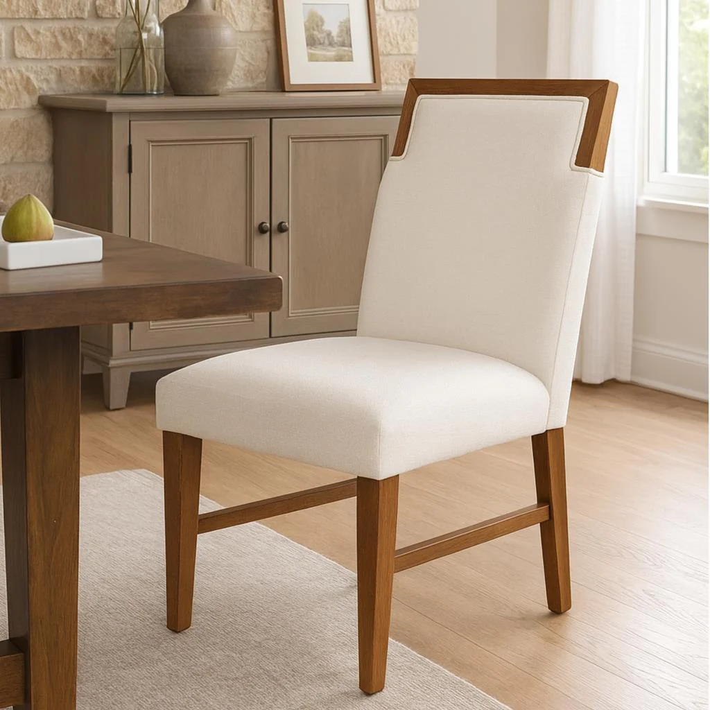 Donte Expandable 7 Pc Rustic Oak Dining Set - Image 2
