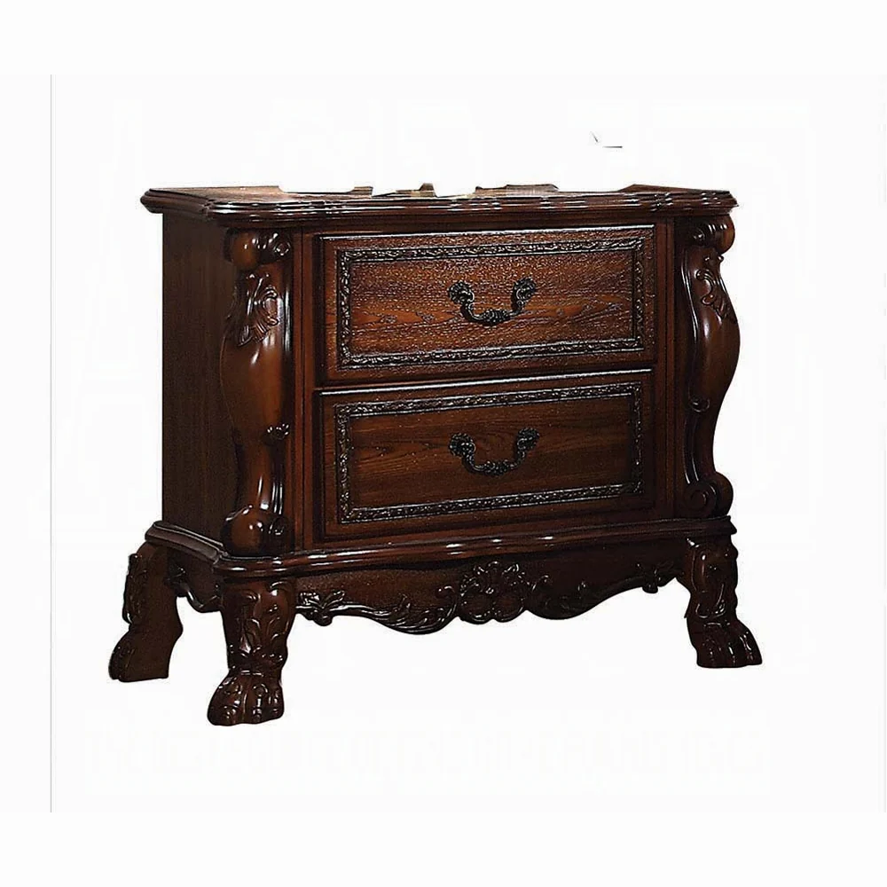 Acme 23140 Dresden Bedroom Collection - Cherry Oak Finish - Image 2