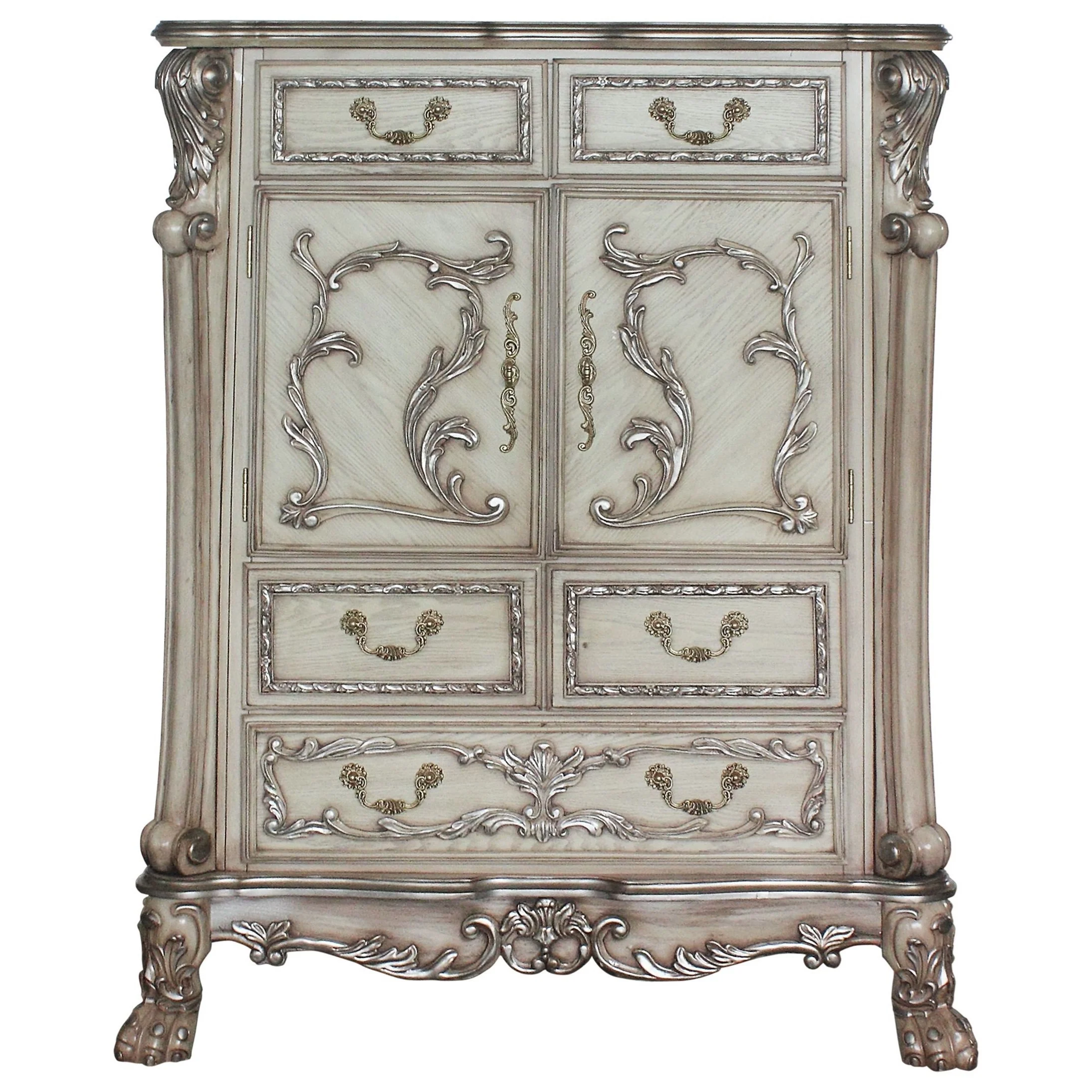 Dresden Bone White Chest 28176