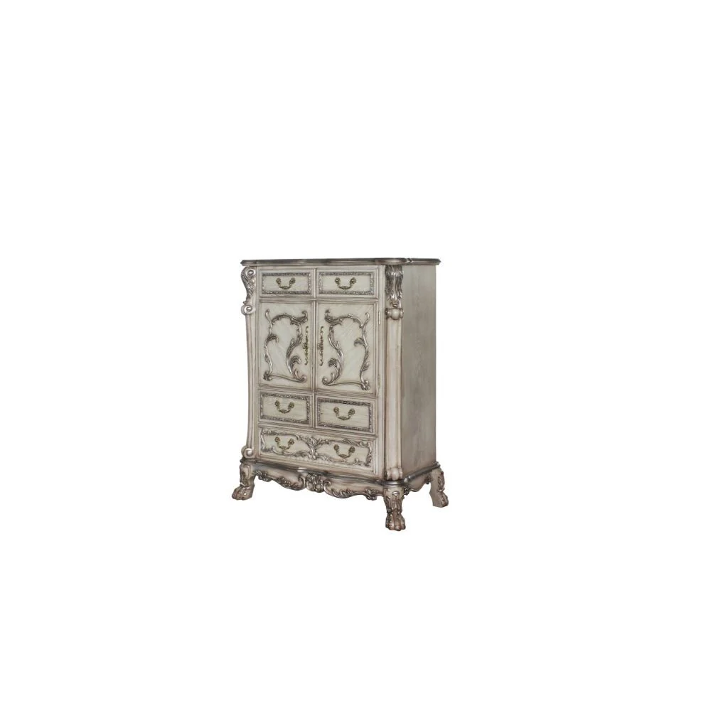 Dresden Bone White Chest 28176 - Image 2