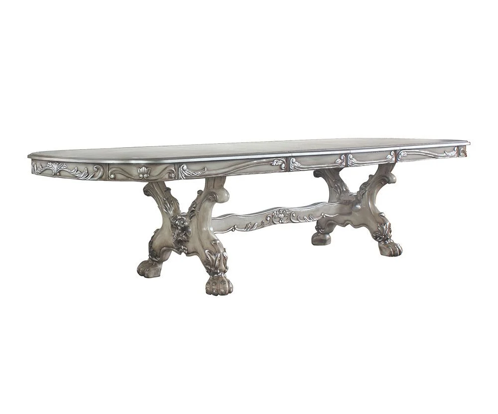 Dresden 68170 Bone White Dining Set - 2 Leaves - Image 3